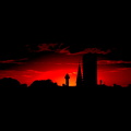 Erik Wolf-Petersen. Solnedgang